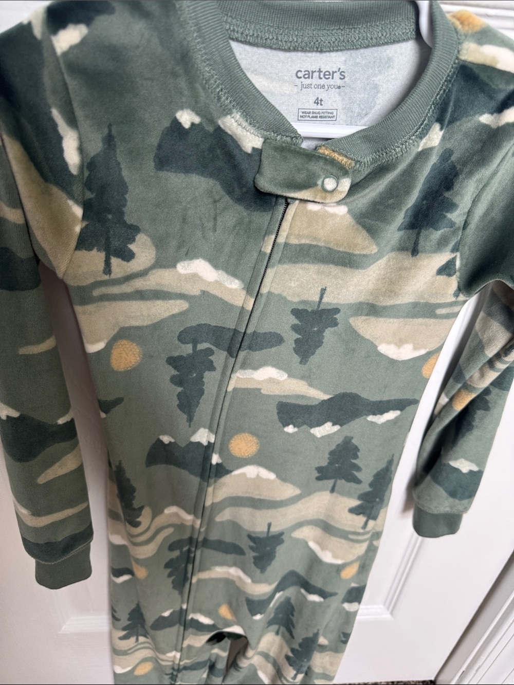 Carter's 4T Just one you set of One-Piece Pajamas